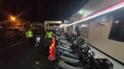 Beri Efek Jera, 26 Unit Sepeda Motor Berknalpot Brong Dijaring Satlantas Polres Padang Panjang