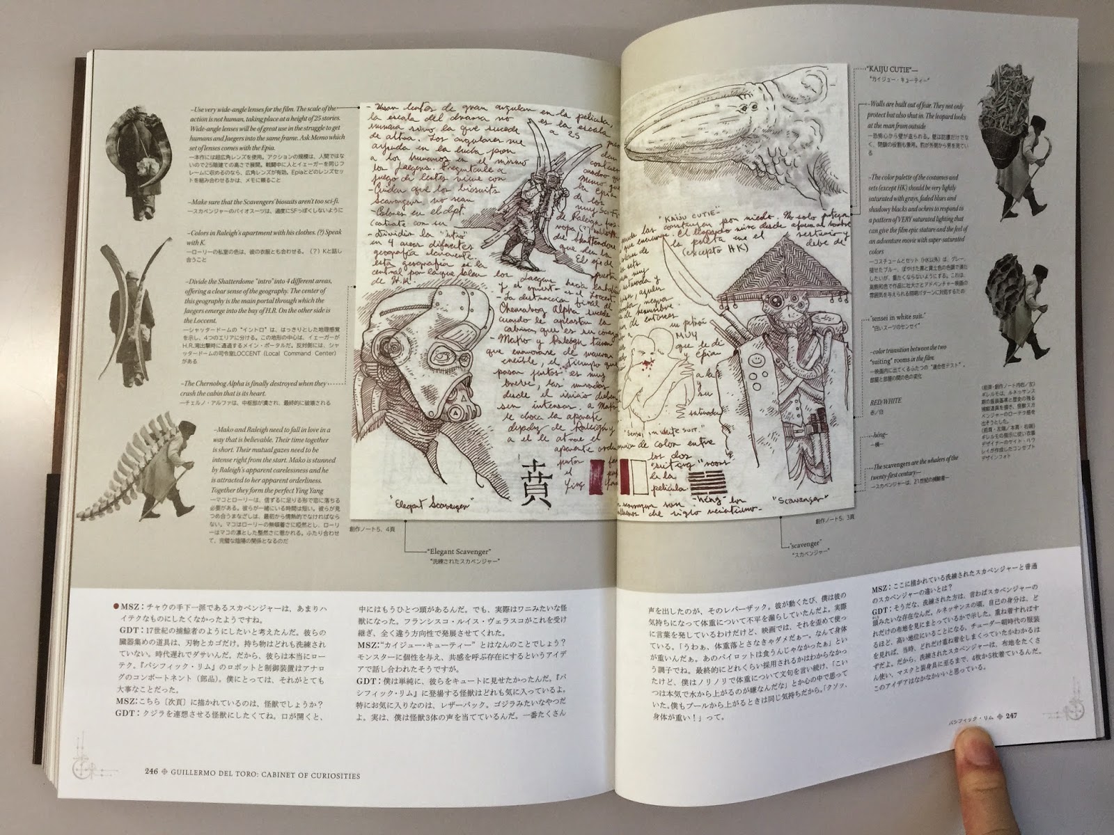 安藤日記 1000 Books 9 Guillermo Del Toro Cabinet Curiosities