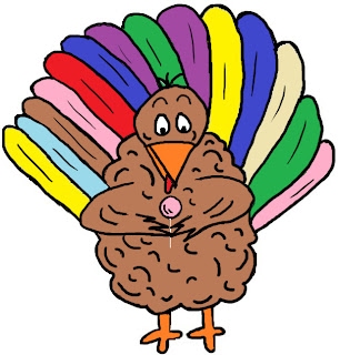 Coloring Page Turkey