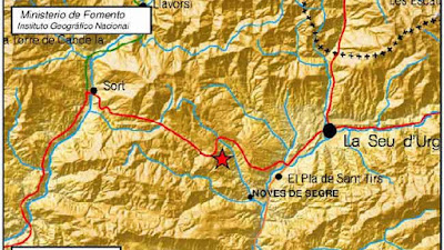 Decenas de micro-terremotos en Lleida 19 febrero