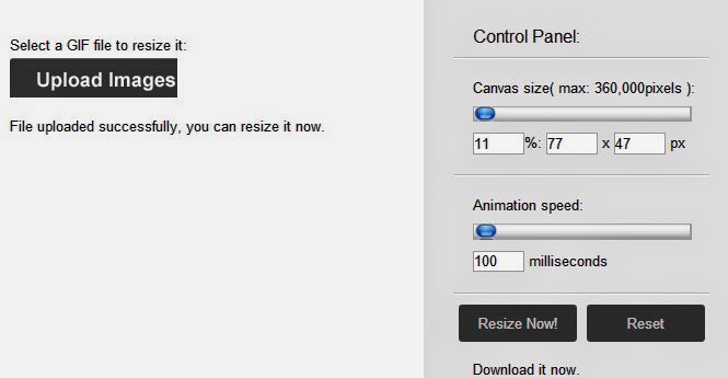 Free Online GIF Resizers to Resize gif images for free