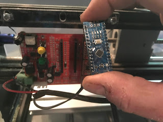 Unplugging the damaged board