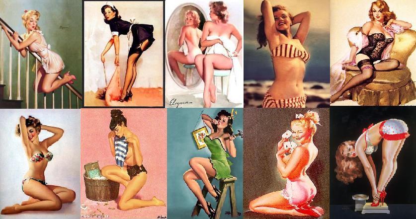 pin up girl wallpaper. Pin Up Girls Hair.