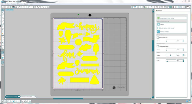 Come utilizzare i file print & cut | Silhouette Cameo step4