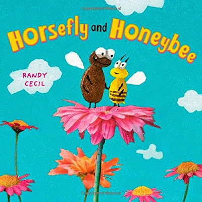 Horsefly and Honeybee, by Randy Cecil, part of children's book review list about bees