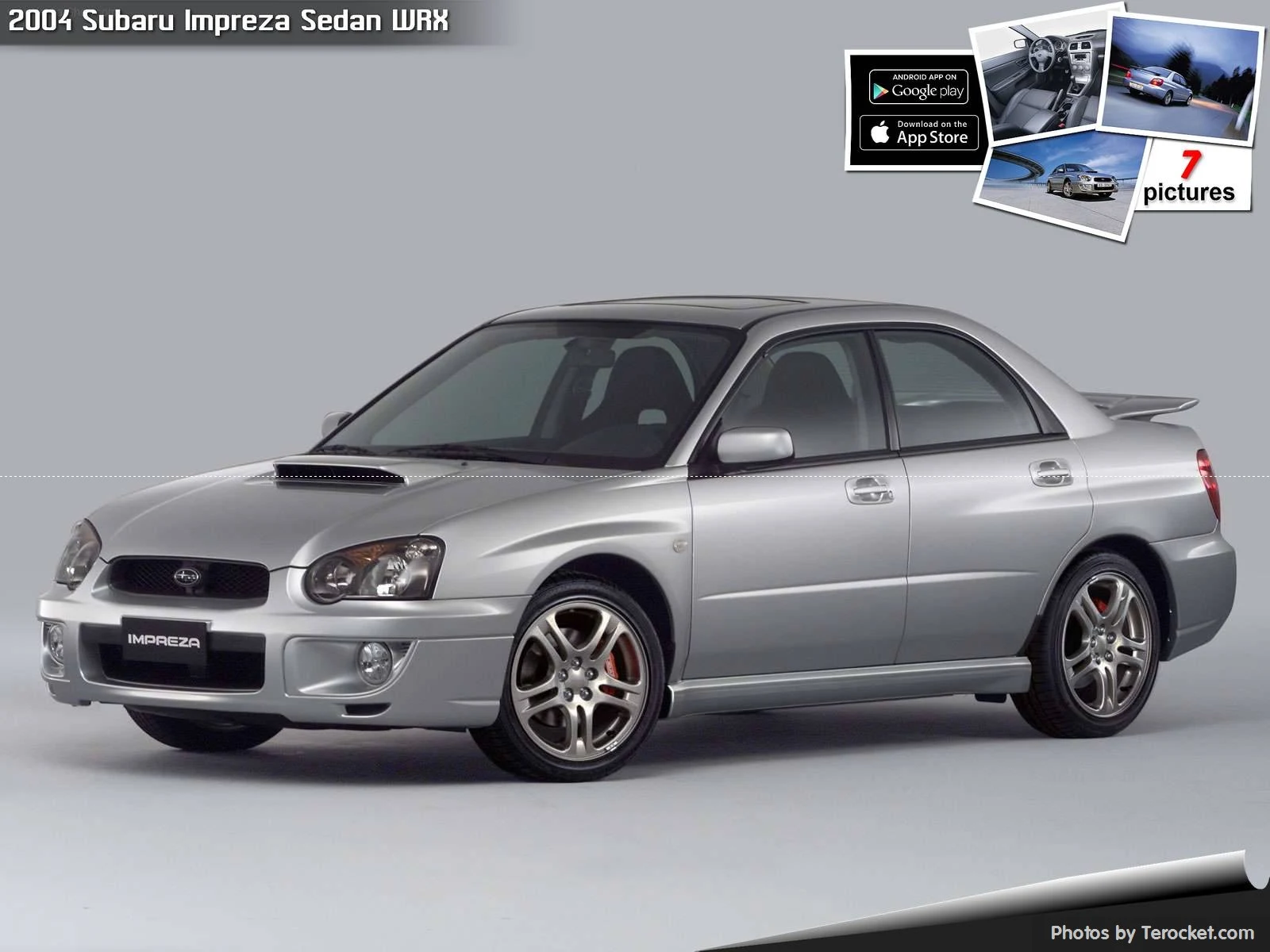 Hình ảnh xe ô tô Subaru Impreza Sedan WRX 2004 & nội ngoại thất