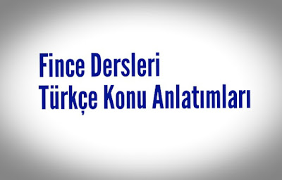 Fince dersleri, Türkçe Fince konu anlatımları, Opi Suomea