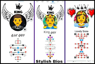 YouTube Stylish Bio | YT VIP Accounts, Profile, & Symbols Designs of All Kinds| Youtube vip bio stylish font