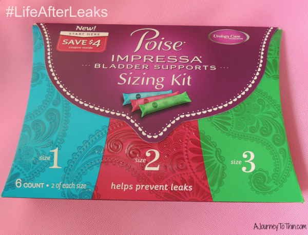 Poise Impressa for Stress Urinary Incontinence SUI #LifeAfterLeaks