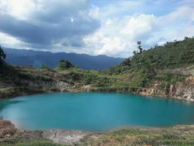 Danau Lebong di Bengkulu Tengah