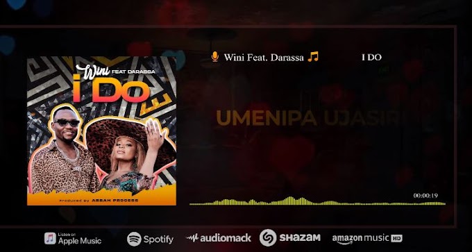 VIDEO | Wini Ft. Darassa - I Do (Lyrics Visualizer) | Mp4 Download