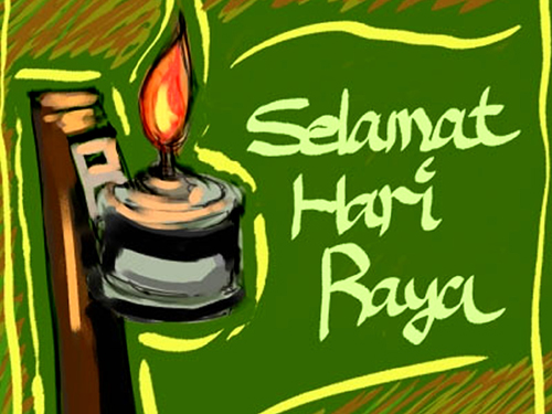 Selamat Hari Raya. Maaf Zahir & Batin - Buat Wanita