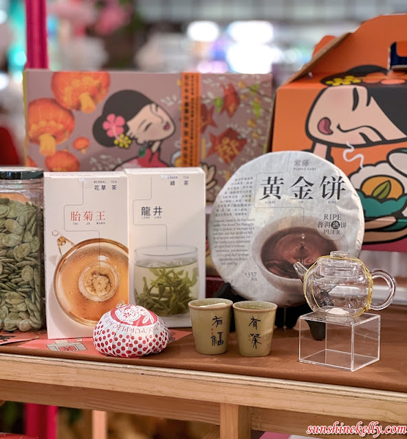 Purple Cane CNY Tea Gift Sets, Tea, Teaware, Purple Cane Overflowing Peace and Joy, Purple Cane Tea, food