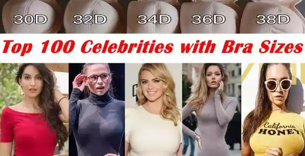 Complete list of Celebrities from all over the world with Breasts Size