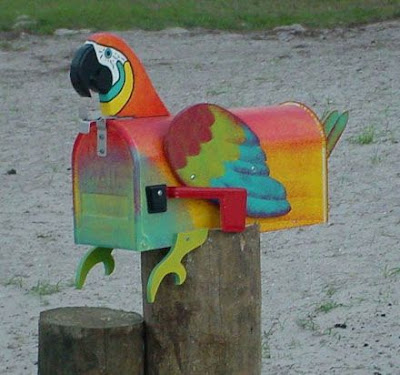 Mail Box with Unique Shape