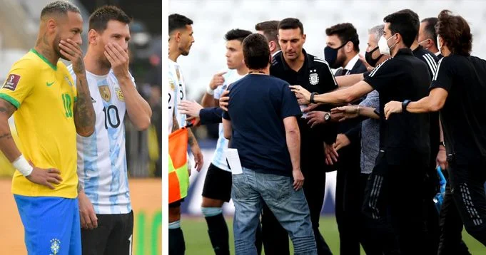 Brazilian discuss why they stormed the pitch to stop Brazil vs Argentina game