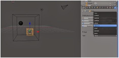 Cara Membuat Animasi Air Mancur Menggunakan Aplikasi Blender 3 Dimensi