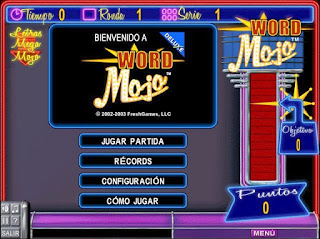 Descargar juego de palabras en español para Pc, Word Mojo Deluxe.