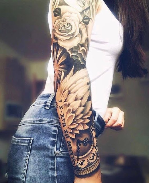 112 lindas tatuagens femininas para os braços