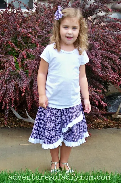 How to Make a Circle Wrap-Around Ruffle Skirt