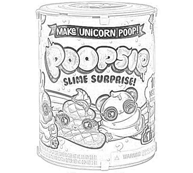 Coloring Pages: Poopsie Slime Surprise Unicorn Coloring Pages Free and