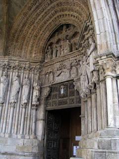 pórtico gótico da Catedral de Tui