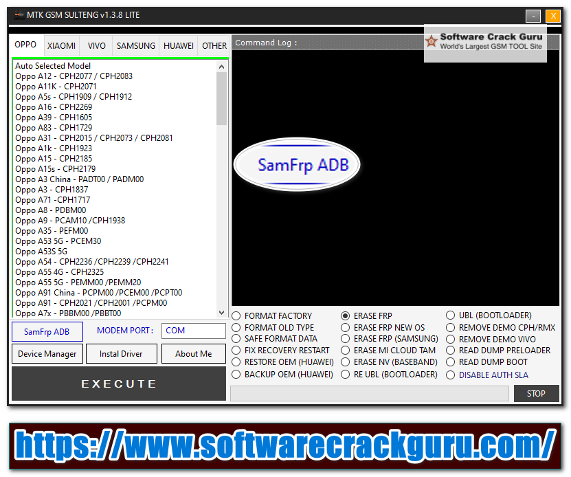 Download ST SamFRP Tool V1.0 Samsung SAHRIL Special FRP Unlimited