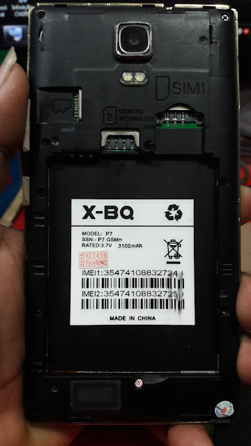 X-BQ P7/P7S DYSPLAY FIX FIRMWARE