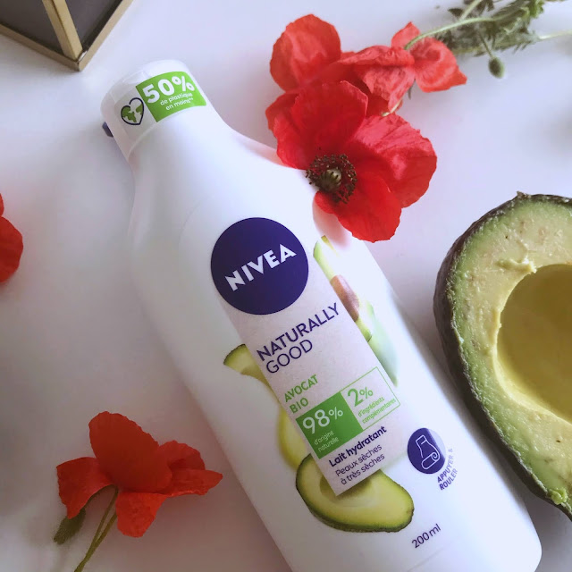 Nivea lait hydratant corps avocat bio