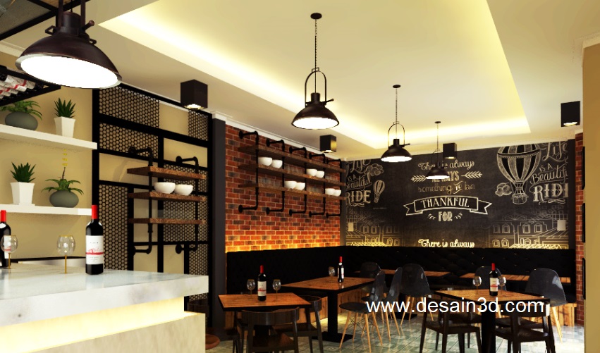 JASA DESAIN INTERIOR CAFE Jasa Design Online Cafe gaul 