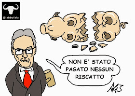 Gentiloni, greta, vanessa, riscatto, satira, vignetta
