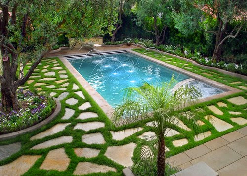 small garden pool design