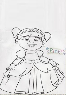 Desenhos da Xuxinha para Colorir e Imprimir – Xuxa para Pintar