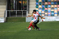 Partido del Barakaldo CF contra el Vitoria