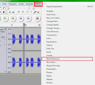 Cara menghilangkan kebisingan audio mp3