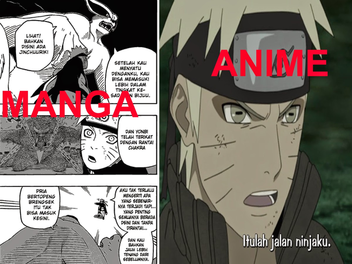 Gudang Ilmu Perbedaan Anime Dan Manga