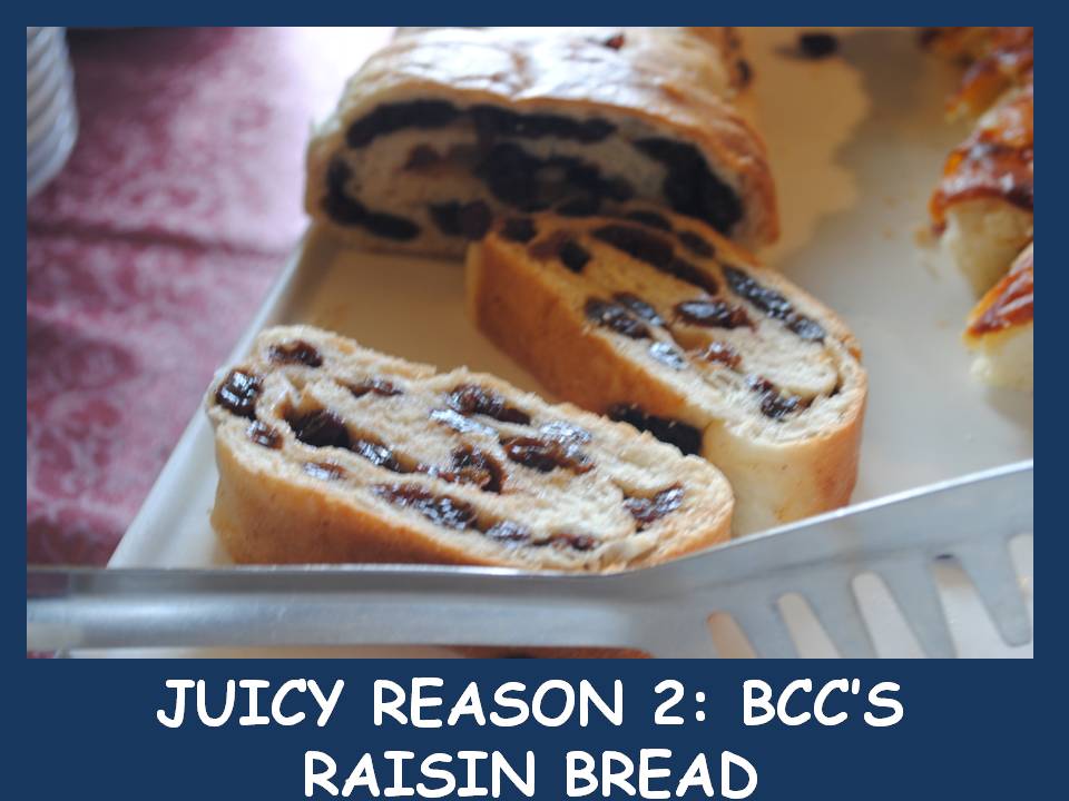 BCC's Raisin Bread
