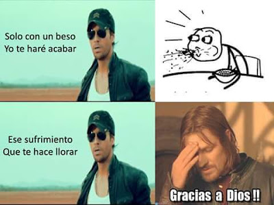 Meme de Humor : Enrique Iglesias - Duele el corazón