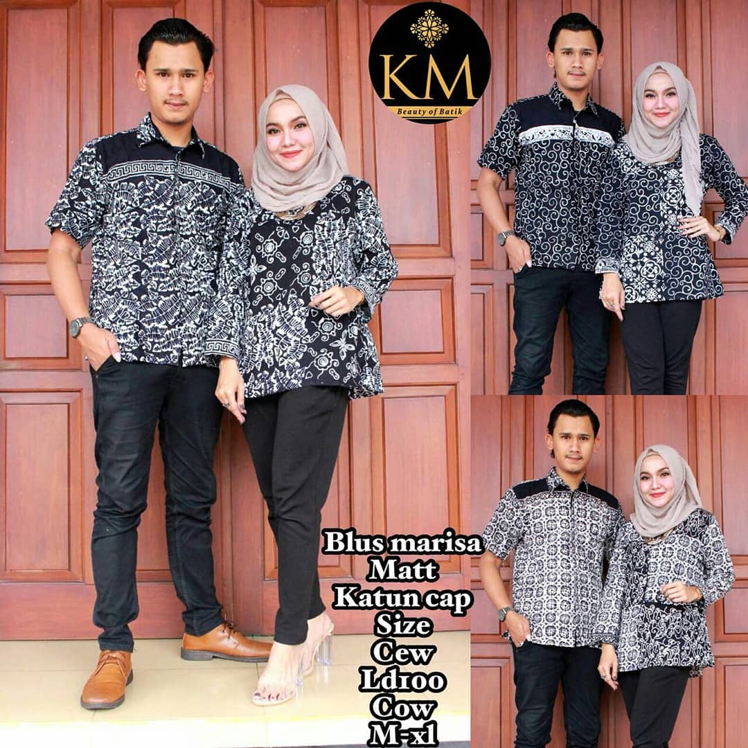 48 Model  Baju  Batik Atasan  Wanita Terbaru 2019 Model  