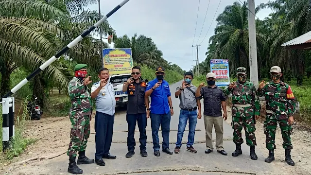 Kadishub Pasbar Tinjau Posko Pembatasan Objek Wisata Pantai Sikabau.