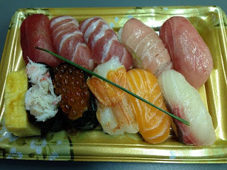 Ekiben ; Box lunch sold on a train or at a station