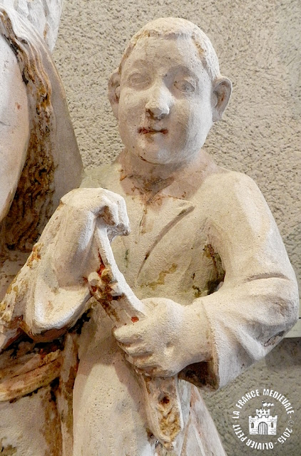 EPINAL (88) - Musée d'art : Vierge à l'Enfant de Gerbonvaux (XVe siècle)