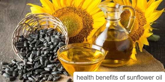 Health benefits of Sunflower oil