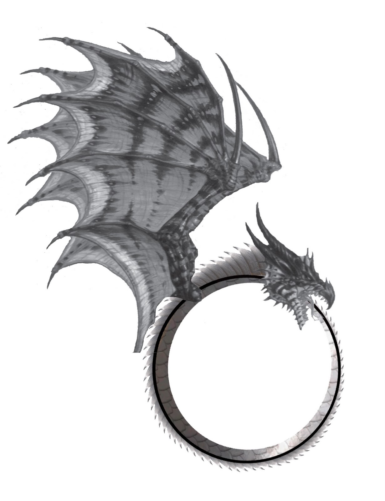 Ouroboros Dragon Tattoo