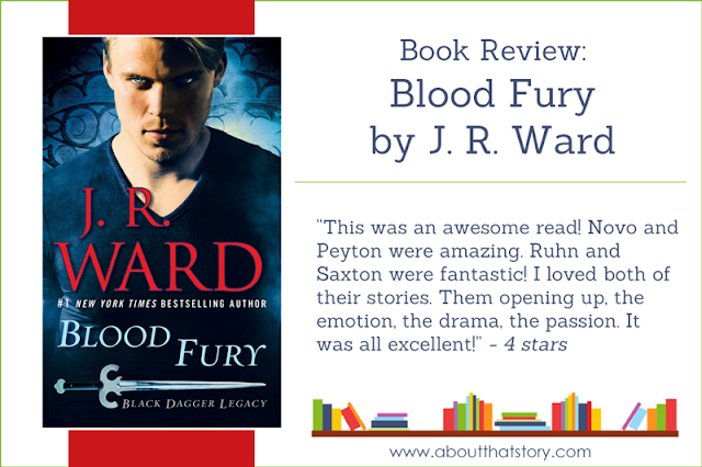 Book Review: Blood Fury by J. R. Ward | About That Story