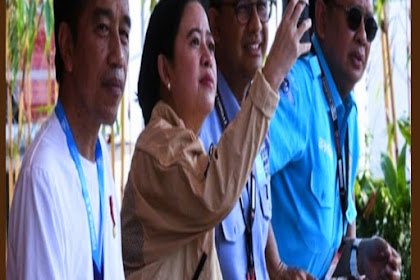 Puan Maharani Jadi Sorotan Publik Photo Dijepit Jokowi Annis, Hasto Beri Komentar