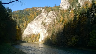 Przełom Dunajca jesienny