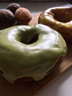 Donuts au matcha