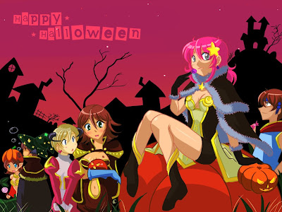 Download happy halloween greeting cards