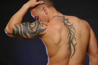 man tattoo design art